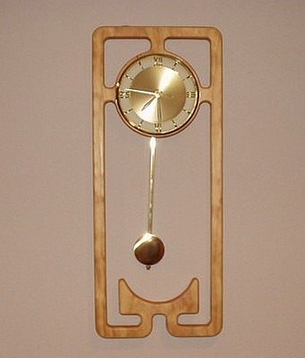 pine clock